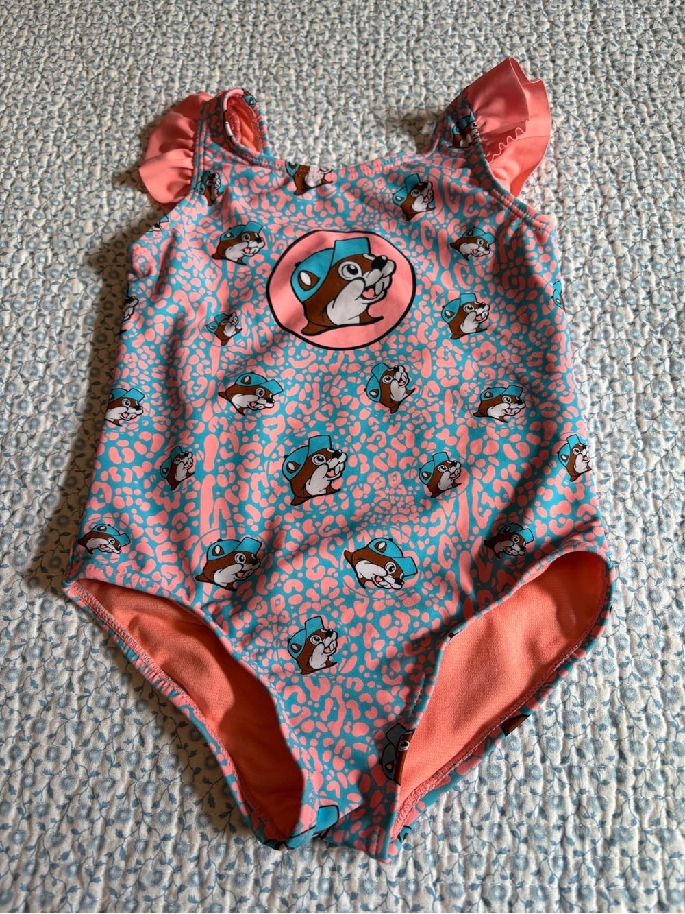 Buc-ees Beaver One-piece Swimsuit 5T